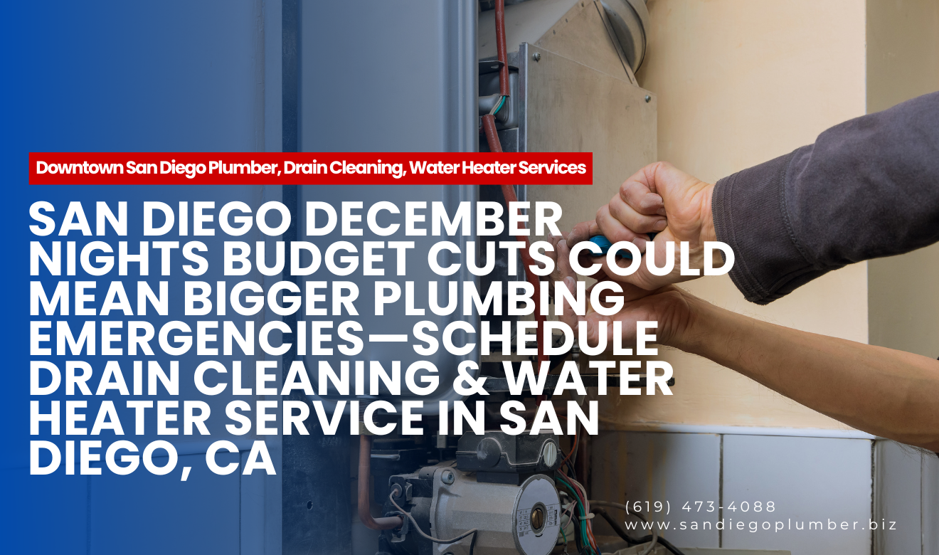 Drain Cleaning & Water Heater Service